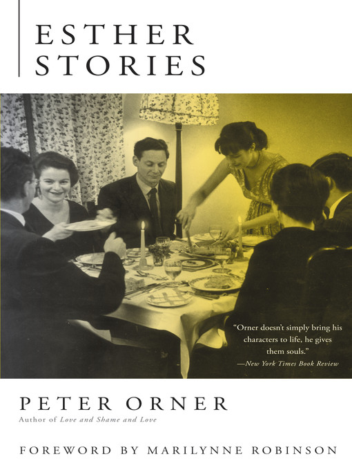 Title details for Esther Stories by Peter Orner - Available